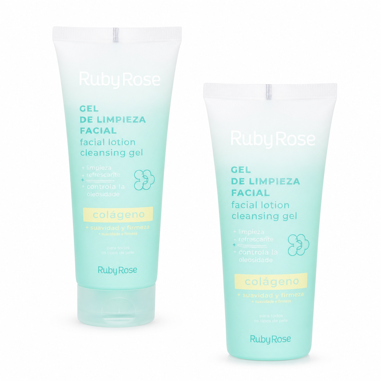 Gel limpiador facial colágeno Rubyrose
